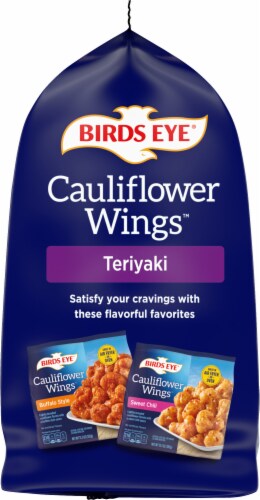 Birds Eye® Teriyaki Cauliflower Wings™ Perspective: left