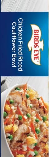 Birds Eye Chicken Fried Riced Cauliflower Bowl Frozen Meal Perspective: left