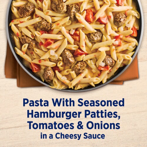 Birds Eye Voila! Cheeseburger Skillet Frozen Meal Perspective: left