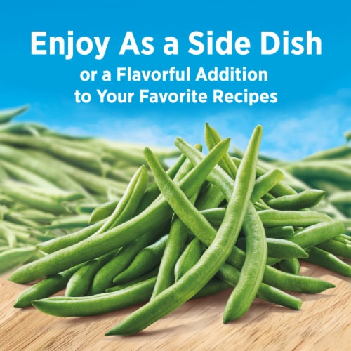 Birds Eye Steamfresh Whole Green Beans Frozen Vegetables Perspective: left