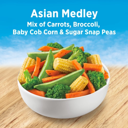 Birds Eye Steamfresh Asian Vegetable Medley Frozen Vegetables Perspective: left