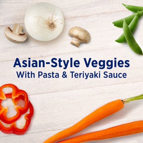 Birds Eye Teriyaki Frozen Stir Fry Veggies And Sauce Frozen Vegetables Perspective: left