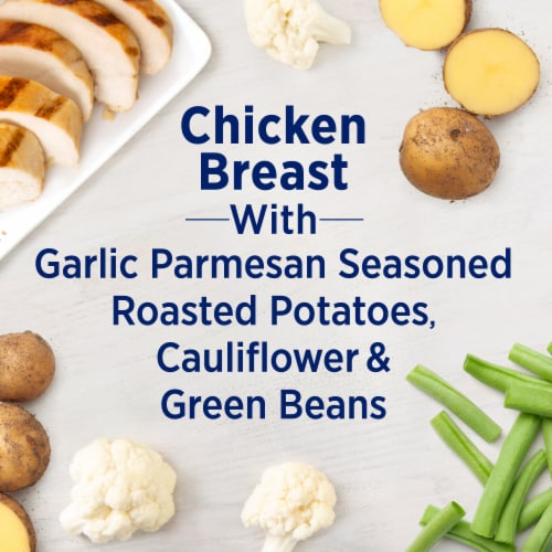 Birds Eye Sheet Pan Meals Chicken With Garlic Parmesan Seasoned Potatoes Frozen Meal Perspective: left
