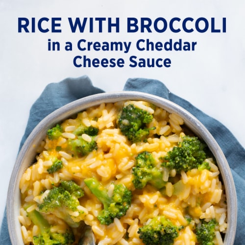 Birds Eye Steamfresh Rice And Broccoli Cheddar Cheese Frozen Rice Perspective: left