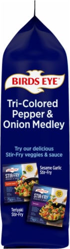Birds Eye® Tri-Colored Pepper & Onion Medley Perspective: left