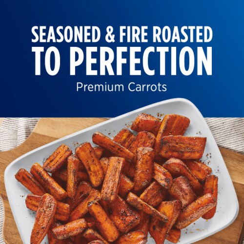 Birds Eye Fire Roasted Carrots Frozen Vegetables Perspective: left