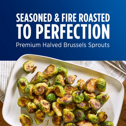 Birds Eye® Fire Roasted Brussels Sprouts - Frozen Vegetables Perspective: left