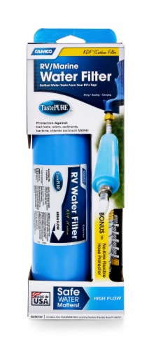 Camco TastePURE™ RV/Marine Water Filter Perspective: left