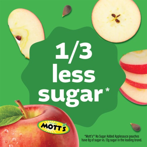 Mott's® Unsweetened Applesauce Cups Perspective: left
