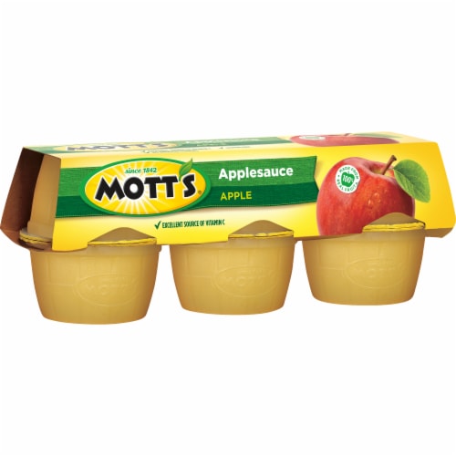 Mott's Applesauce Cups Perspective: left