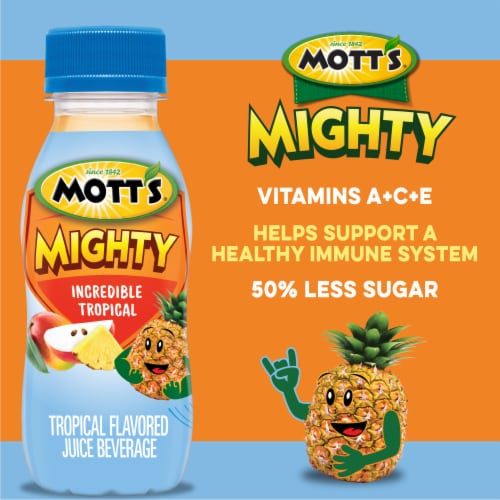 Mott's® Mighty Inncredible Tropical Juice Beverage Perspective: left