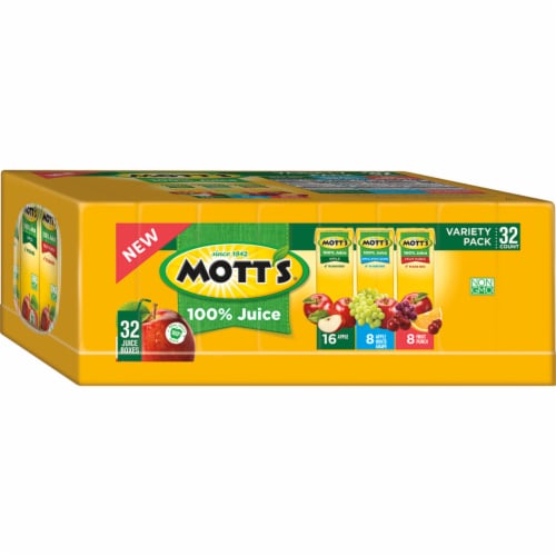 Mott’s Apple Juice Variety Pack Perspective: left