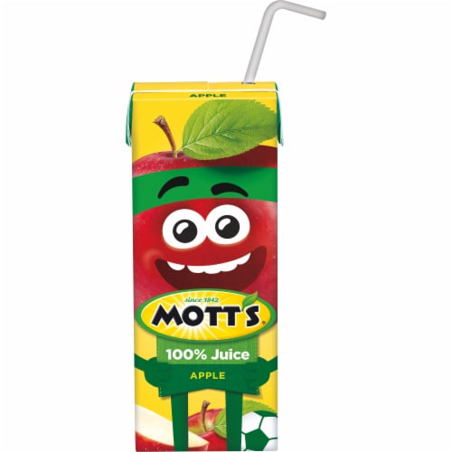 Mott's® 100% Apple Juice Boxes Perspective: left