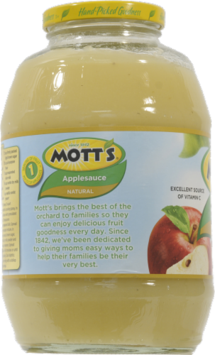 Mott's Natural Applesauce Perspective: left