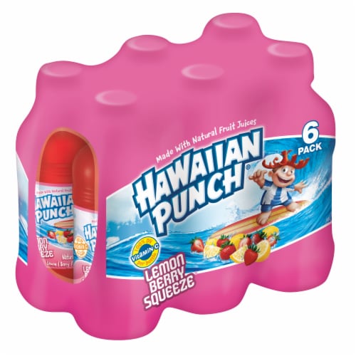 Hawaiian Punch Lemon Berry Squeeze Juice Perspective: left