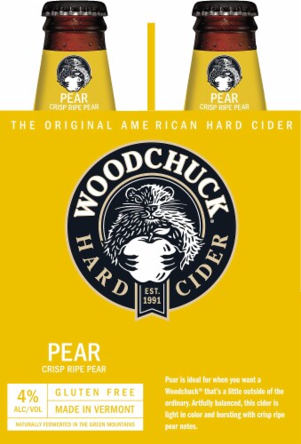 Woodchuck® Pear Hard Cider Perspective: left