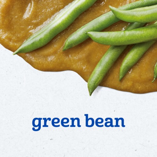 Gerber 1st Foods Natural for Baby Baby Food Green Bean 2 oz Tubs (2 Pack) Perspective: left
