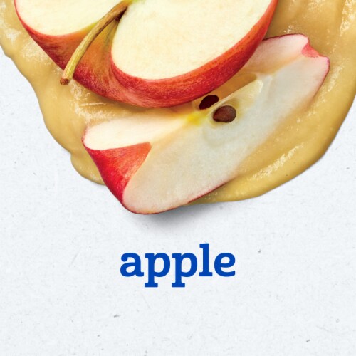 Gerber 1st Foods Natural for Baby Baby Food Apple Perspective: left