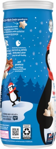Gerber® Puffs Apple Cinnamon Puffed Grain Snacks Perspective: left