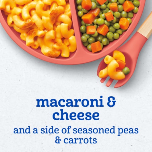 Gerber Toddler Food Macaroni & Cheese Mealtime for Toddler Perspective: left