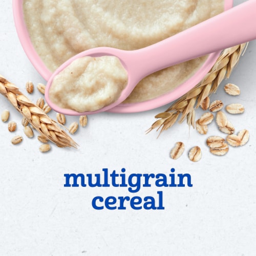 Gerber® Grain & Grow Stage 2 MultiGrain Cereal Perspective: left