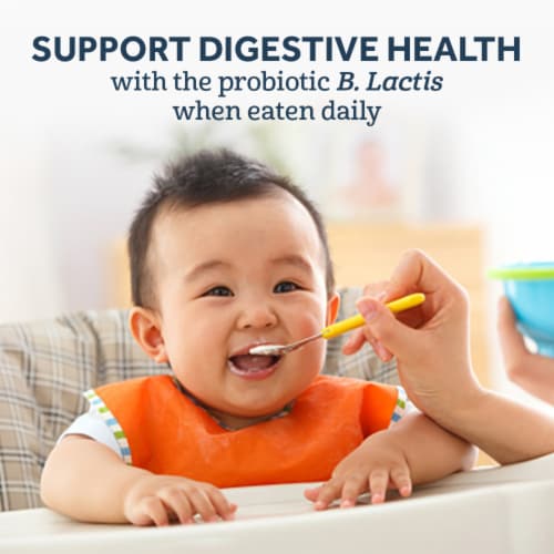 Gerber® Power Blend™ Oatmeal Lentil Carrots & Apples Stage 2 Baby Food Cereal Perspective: left