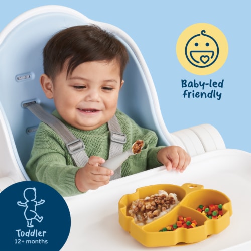 Gerber® Toddler Mashed Potatoes & Seasoned Beef in Gravy Meals Perspective: left