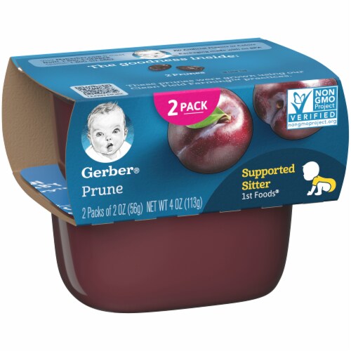 Gerber 1st Foods Prune Baby Food 16 oz Perspective: left