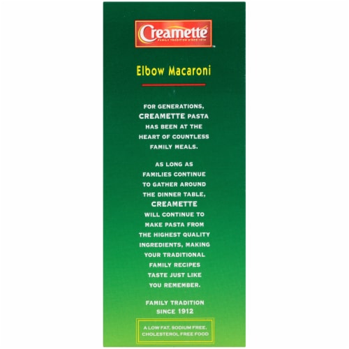 Creamette Elbow Macaroni Pasta Perspective: left