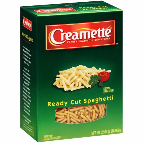 Creamette Ready Cut Spaghetti Perspective: left