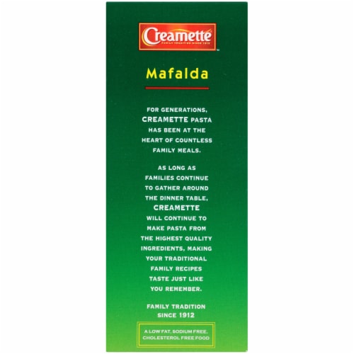 Creamette Mafalda Pasta Perspective: left