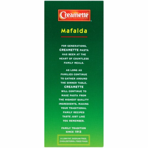 Creamette Mafalda Pasta Perspective: left