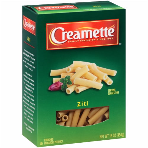 Creamette Ziti Pasta Perspective: left