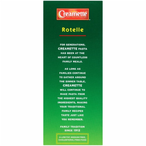 Creamette Rotelle Pasta Perspective: left