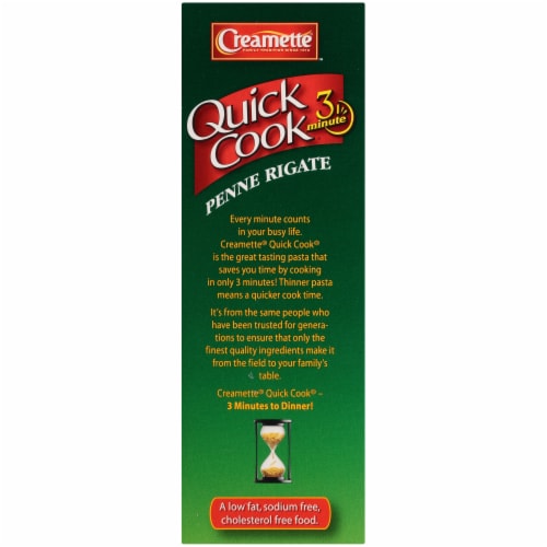 Creamette Quick Cook Penne Rigate Pasta Perspective: left