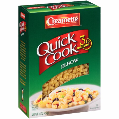 Creamette Quick Cook Elbow Pasta Perspective: left