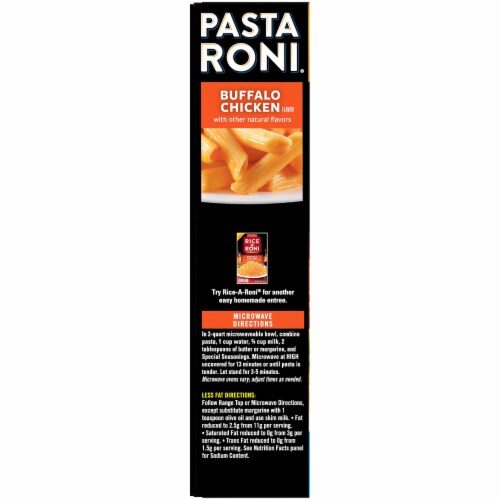 Pasta Roni Hot & Spicy Buffalo Chicken Flavor Side Dish Perspective: left
