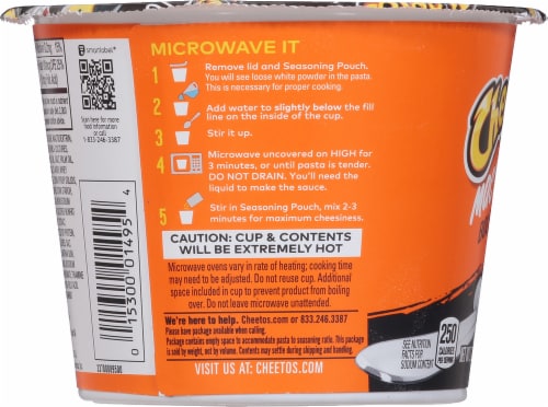 Cheetos® Bold & Cheesy Cheddar Mac'N Cheese Cup Perspective: left
