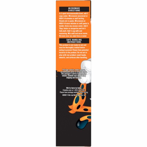 Cheetos® Mac'n Cheese Box of Bones Bold & Cheesy Flavor Pasta Mix Perspective: left