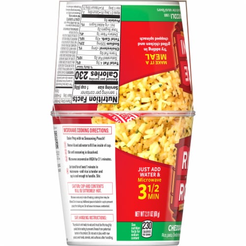 Rice-A-Roni® Cheddar Broccoli Flavor Rice Cups Perspective: left