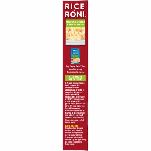 Rice-A-Roni® Mexican Street Corn Style Rice and Vermicelli Perspective: left