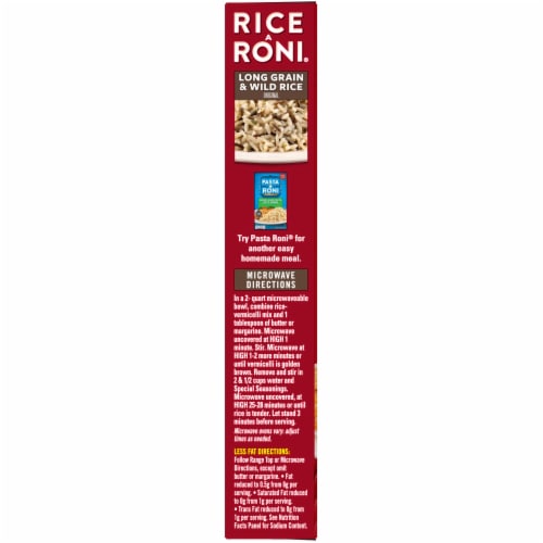 Rice-A-Roni® Long Grain & Wild Rice Perspective: left