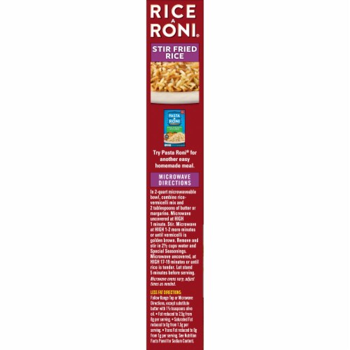 Rice-A-Roni® Stir Fried Rice Perspective: left