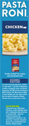 Pasta Roni Chicken Flavor Fettuccine Pasta Mix Perspective: left