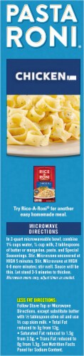 Pasta Roni® Chicken Flavor Fettuccine Pasta Mix Perspective: left