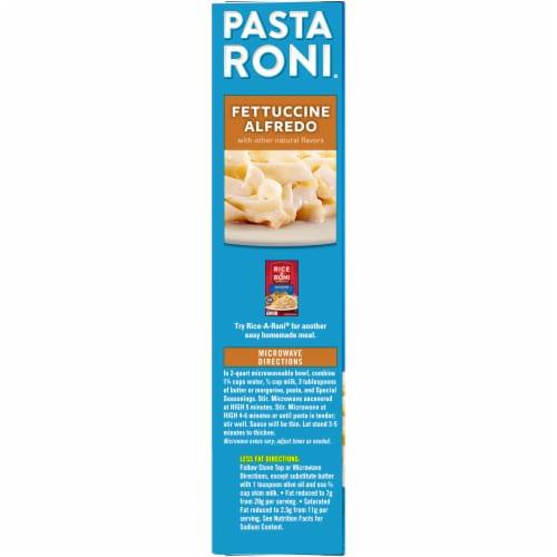 Pasta Roni® Fettuccine Alfredo Pasta Mix Perspective: left