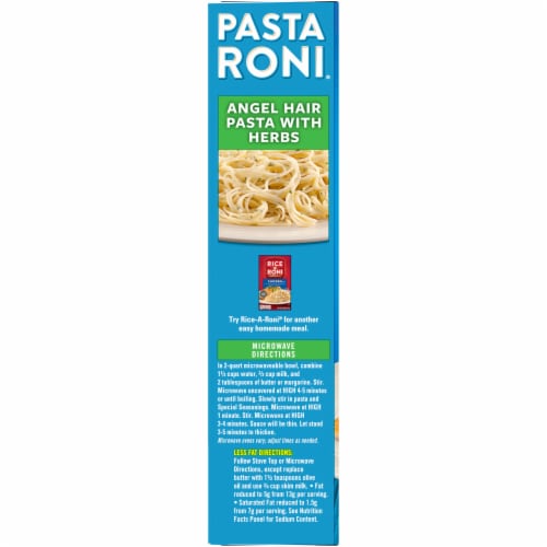Pasta Roni® Angel Hair Pasta with Herbs Pasta Mix Perspective: left