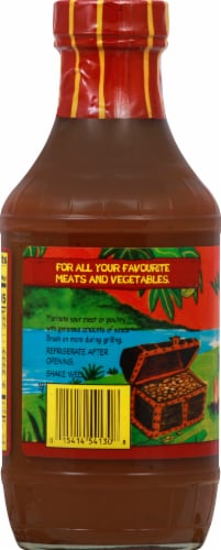 Walkerswood Spicy Jerk BBQ Sauce Perspective: left