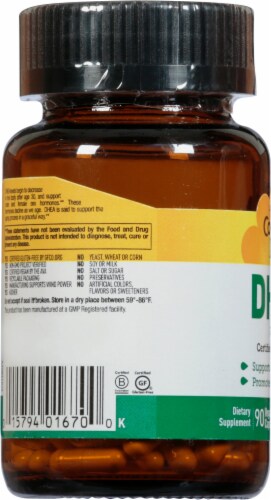 Country Life DHEA Capsules 25 mg Perspective: left