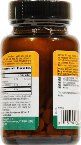 Country Life P-5-P 50 mg Tablets Perspective: left